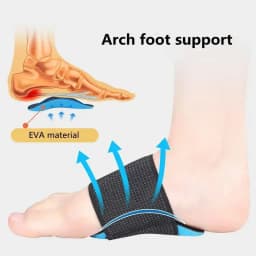 1 Pair New Men Women Arch Support Shoe Pads Flat Feet Orthopedic Insoles for Shoes Valgus Sports Insole Foot Inserts Accessories