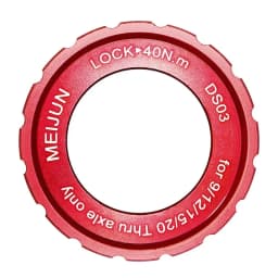 1PC Bicycle Center Lock Disc Brake Hub Lockring Front Rear 9 12 15 20mm Axle Middle CenterLock Cover Ring Cycling Accessories