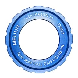 1PC Bicycle Center Lock Disc Brake Hub Lockring Front Rear 9 12 15 20mm Axle Middle CenterLock Cover Ring Cycling Accessories