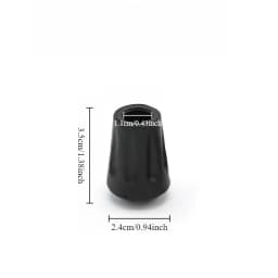1-10PC Walking Stick Tips Anti-Slip Rubber Tips for Trekking Poles Durable Hiking Stick Tip Protectors Walking Stick Accessories