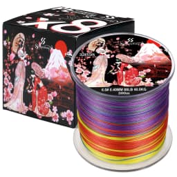 Sougayilang 8 Strands Braided Fishing Line 100M 300M Multifilament Carp Fishing Japanese Braided Wire Fishing Accessorie PE Line