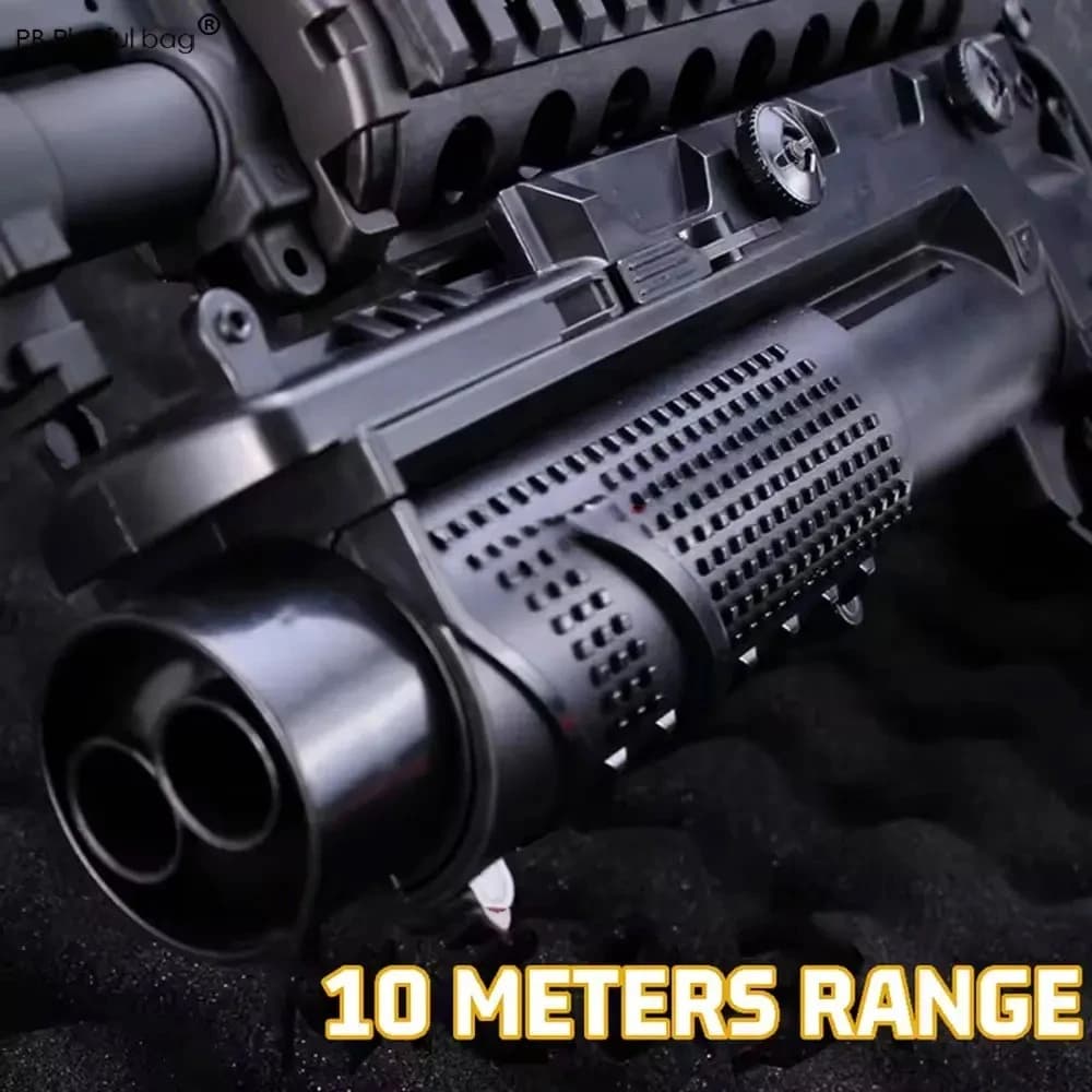 Outdoor Sports M203 Gel Balls Grenade Launcher M416 Foam Soft Bullet 20mm DIY Down Hanging CS Toy Accessories QG811