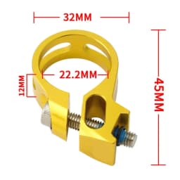 Aluminum Alloy Bicycle Shifter Clamp for SRAM X5/X7/X9/XO/XX/XO1/XX1 MTB Front Derailleur Trigger Adapter Outdoor Cycling