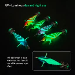 New Squid Bait 5.2g 8cm Webfoot Octopus Egi Artificial Shrimp Egi Lure Air Cuttlefish Squid Machine Horizontal Squid Jig Hook