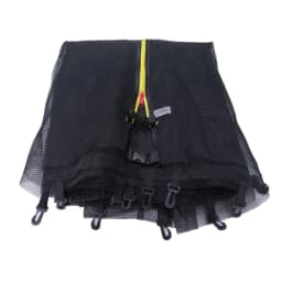 (Only Net, No Pole) Trampoline Safety Net Enclosure Netting Protection Replacement for 6/8/10/12Ft Trampoline Frames w/ Zipper