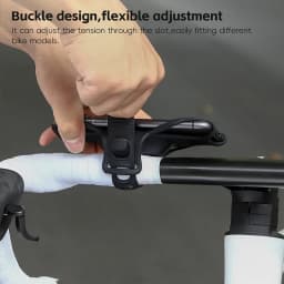WEST BIKING Bicycle Cell Phone Holder Road Bike MTB Silicone Mobile Phone Holder Normal Shaped Handlebar Universal Accessories