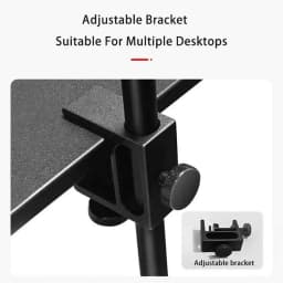 TARKA Camping Lantern Stand Light Holder Ultralight 360° Adjustment Tabletop Light Stand Universal Desktop Lighting Hanging Rack