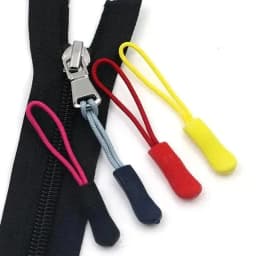 10/20pcs zipper puller, durable PVC zipper puller, suitable for bags, backpacks, clothes, suitcases, etc