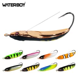 WATERBOY 60mm 12g 70mm 15g Weedless Spoon Fishing Lure Hard Bait OEM Factory