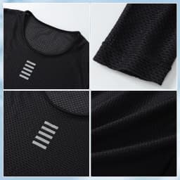 ZRSE Men Cycling Base Layer Jerseys Sweatshirt Long Sleeve Shirt Bicycle Clothing Road MTB Sleeveless Vest Bike Clothes Male Top