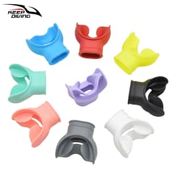 1Pcs Scuba Diving Second Stage Silicone Mouthpieces Snorkel Regulator Octopus Mouthpieces Underwater Breathing Accessories