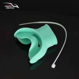 1Pcs Scuba Diving Second Stage Silicone Mouthpieces Snorkel Regulator Octopus Mouthpieces Underwater Breathing Accessories
