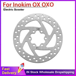 1/2/3PCS 140mm 6 Holes Brake Disc Rotor For INOKIM OX OXO Brake Disc Wear-resistant Electric Scooter Accessories