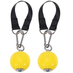 Pull Up Power Ball Hold Grips, Multifunctional Non-Slip Hand Grips Strength Trainer Exerciser for Bouldering Pull-up Kettlebells