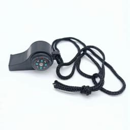 3in1 Outdoor Emergency Whistle with Compass, Thermometer, Outdoor Whistle, Convenient to Carry Suitable for Camping and Hiking