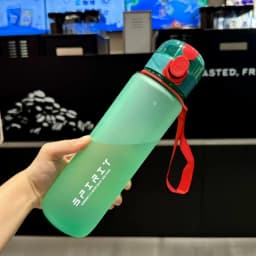 700ML Sports Water Bottle Scale Marked Drop Resistant Drink Cup For Sport Outdoor Plastic Drink Bottle Large Capacity Leakproof