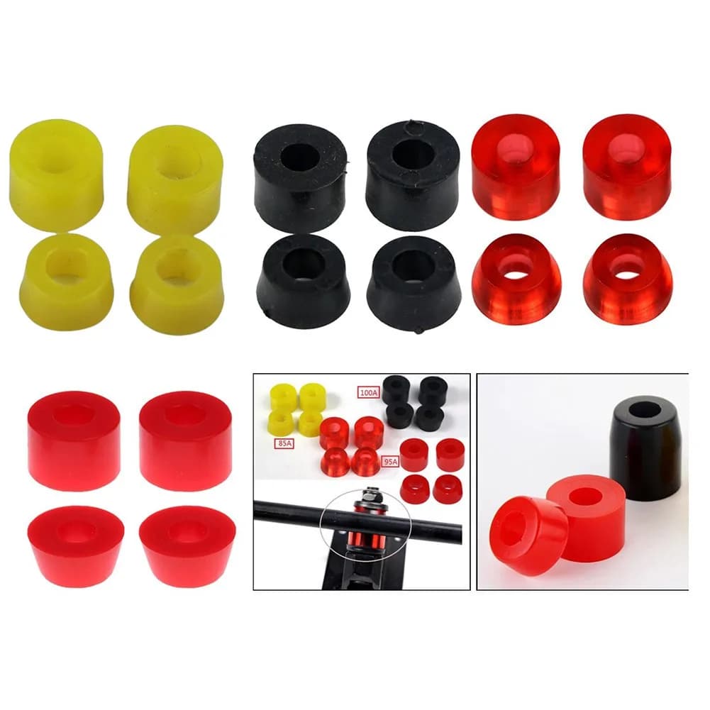 4Pcs/set Replacement Pivot Cups Kit Skateboard Longboard Parts Pivot Tube Outdoor Scooter Accessories