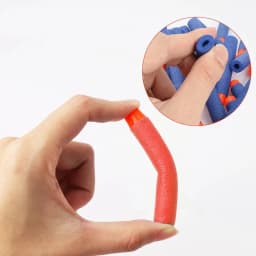 50/100pcs 7.2cm For Nerf Soft Bullets Darts Round Head Refill Sponge Darts Children Toy Gun Bccessories Bullet For Nerf Blasters
