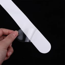 Transparent Pickleball Paddle Protection Tape Racquet Head Guard Edge Protector Transparent Racket Guard Pickleballs Accessory