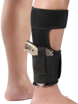Tactical Ankle Holster Drop Leg Gun Holder for Right Left Hand Concealed Elastic Pistol Bag Hunting Accssories Pouch
