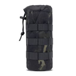 Tactical Molle Water Bottle Bag Outdoor Hiking Camping Drawstring Holder Multifunction Bottle Storage Pouch Pocket