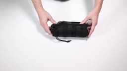 Tactical Molle Water Bottle Bag Outdoor Hiking Camping Drawstring Holder Multifunction Bottle Storage Pouch Pocket