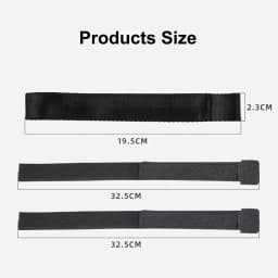Black Bicycle Carrying Strap Hand Straps Luggage Tie Organization Straps Effort-Saving Portable Straps Tie Strap Bike Equipment