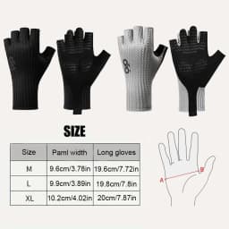 Summer Breathable Half Finger Cycling Gloves Ultralight Road Bike Gloves Anti-Slip Silicone Pad Cooling Sport Gear