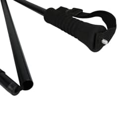 Aventik Fold-able Wading Staff Water Depth Safety Warning Coated Stainless Steel Core T7075 Aluminum Body Corrosion Resistance