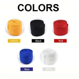 2PCS 2.5 or 5M Boxing Training Bandages Cotton Sports Bandages Sanda Kick Boxing Mma Hand Gloves Wraps Belt Boxing Sports Strap