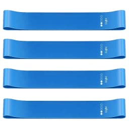 1/2/4 pcs Yoga Resistance Rubber Bands Fitness Elastic Bands Gym Strength Training Pilates Latex Elastic Bands Indoor Equipment