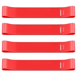 1/2/4 pcs Yoga Resistance Rubber Bands Fitness Elastic Bands Gym Strength Training Pilates Latex Elastic Bands Indoor Equipment