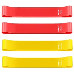 1/2/4 pcs Yoga Resistance Rubber Bands Fitness Elastic Bands Gym Strength Training Pilates Latex Elastic Bands Indoor Equipment