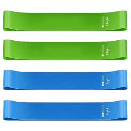 1/2/4 pcs Yoga Resistance Rubber Bands Fitness Elastic Bands Gym Strength Training Pilates Latex Elastic Bands Indoor Equipment