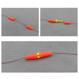 30Pcs/lot Rock Sea Fishing Anti Wind Bar Cara Rod Bobber Float Stoppers Fishing Tackle Fishing Float Stoppers Tool Accessories