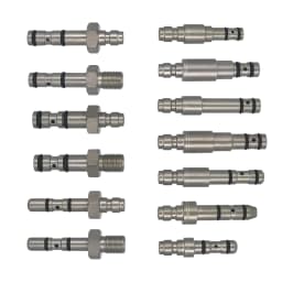 Stainless Steel Filling Probe Quick Charging Adapter Valve 8mm Fill Nipple or 1/8BSPP Thread for High Pressure Air