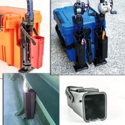 Ackibbik 2pcs Bait Bucket Fish Grip Forceps Box for Fishing Box Fishing Tackle Box Accessories Outdoor Fishing Tools