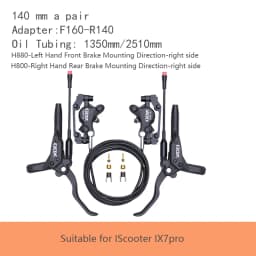 XOD H800/H880 Electric Scooter Hydraulic Oil Brake for IScooter IX4, IX5s W9 Electric Scooter Hydraulic Disc Brake