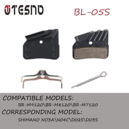 MTB Bicycle 4-Piston Metal Ceramic Brake Pads N03A N04C D02S D03S for Shimano SLX XT XTR Series BR-M7120 M8120 M9120 Brake Model