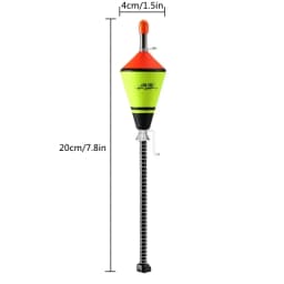 Automatic Fishing Float Long Professional Water Drop for Carp Nano EVA Tackle Night Light Bobber Luminous Floating Accessories
