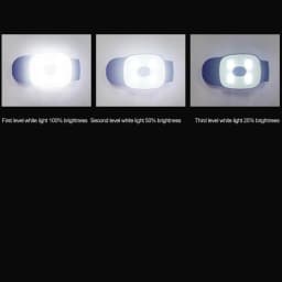 Multi-Function LED Clip Lamp Lightweight Warning Lights LED Clip Flashlight Waterproof USB Rechargeable For Runners