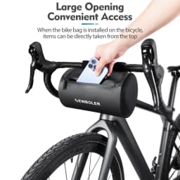 NEWBOLER 5L New Handlebar Bag Bicycle Bags Frame Pannier Bag Multifunction Portable Shoulder Bag Bike Accessories
