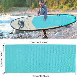 1200x300x5mm EVA Foam Surfboard Traction Pad Boat Decking Sheet Diamond Non-Slip Self-Adhesive Marine Flooring Mat for Yacht SUP