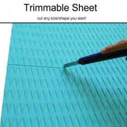 1200x300x5mm EVA Foam Surfboard Traction Pad Boat Decking Sheet Diamond Non-Slip Self-Adhesive Marine Flooring Mat for Yacht SUP