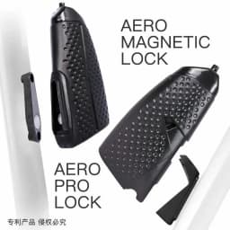 Aero Bicycle PBA Free Squeeze Road MTB Time Trail TT Track Bike Water Bottle with Attached Bottle Cage Magnetic Mounting Bases