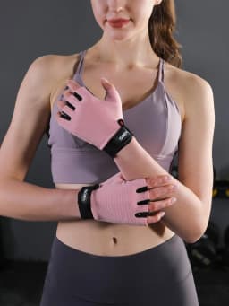 VBOSi Lightweight Anti Slip Sports Gloves for Men Women Breathable Gym Workout Running Cycling Outdoor Activities