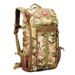 55L Tactical Medical Backpack Knapsack Outdoor Rucksack Camping Survival First Aid Backpack for Camping Hunting Sport