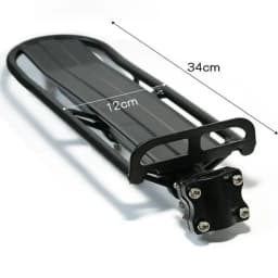 Retractable Aluminum Alloy Bike Mount Bicycle Rear Seat Post Rack Bicycle Pannier Luggage Cargo Carrier Rack