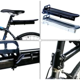 Retractable Aluminum Alloy Bike Mount Bicycle Rear Seat Post Rack Bicycle Pannier Luggage Cargo Carrier Rack