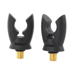 Hirisi 3pcs Carp Fishing Rod Rest Head Rubber Gripper for Fishing Alarm and Buzz Bar AC170 Fishing Accessories